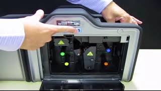 Fargo HDP5000  How to Clean Printer [upl. by Lenox795]