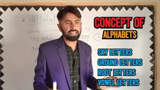 Concept of Alphabets vowel letters sky letters  ground letters root letters [upl. by Thormora702]