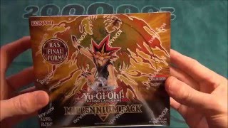 Yugioh Millennium Pack Box Opening  AMAZING PULLS [upl. by Yztim]