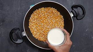 Caramel Popcorn recipe  Sweet popcorn [upl. by Hsirrehc]