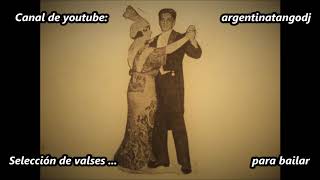 10 Valses Para Bailar  Canaro  DArienzo  DAgostino  Troilo  Di Sarli  Otros [upl. by Hogue865]