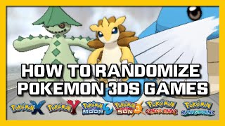 How to randomise Pokemon 3DS games  Gen 6 amp 7 Randomisation tutorial [upl. by Kissel]