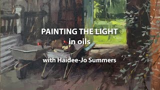 Painting The Light In Oils HaideeJo Summers  Trailer [upl. by Nortal]