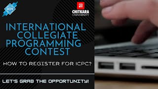 ICPC  How to register for ICPC  ACM ICPC Train Practice Perform [upl. by Ymaral]