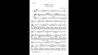 Bella Ciao  Violin and Piano  Sheet Music  Score and Parts [upl. by Margi86]