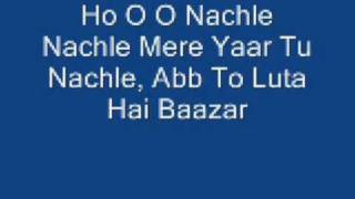 aaja nachle lyrics [upl. by Aniral810]