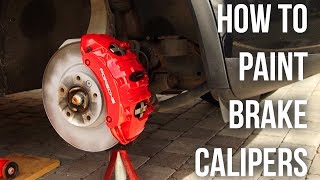 How to Paint Brake Calipers [upl. by Salokkin]