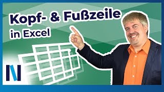 Excel Kopfzeilen und Fußzeilen Das solltet ihr wissen [upl. by Martica]