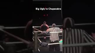 Big Ugly vs Chupacabra wrestlingentertainment hoodslam sportsentertainment [upl. by Karlin]