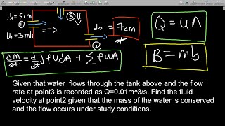 Reynolds Transport Theorem RTT Conservation of mass with examples [upl. by Animrelliug]