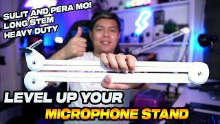 A Cheap Boom Arm For Heavy Mics  Boomi Mic Arm Review SULIT AND PERA MO DITO [upl. by Nabetse124]