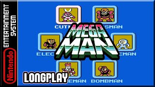 Mega Man  Full Game 100 Walkthrough  Longplay  NES [upl. by Lleumas463]