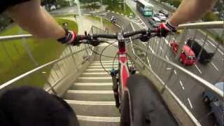 Singapore Singletrack Bukit Timah and Woodcutters MTB [upl. by Ycnuahc]