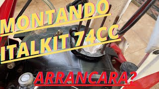 Montando kit ITALKIT  GILARDONI 74CC en DERBI FDS SAVANNAH Parte 1 [upl. by Beau94]