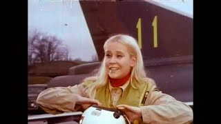 Agnetha Fältskog ABBA  Nu ska vi opp opp opp Swedish TV 4k [upl. by Feldt178]