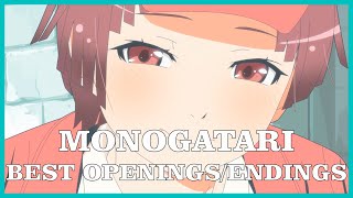 Top Monogatari Series Openings amp Endings [upl. by Ylerebmik]