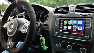 Best Carplay Radio amp Backup Cam for Volkswagens [upl. by Ailam]