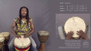 Kassa Djembe Lesson BeginnerIntermediate [upl. by Hu]