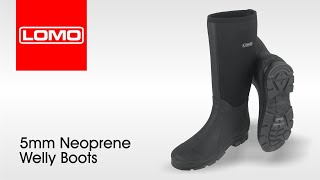 Lomo 5mm Neoprene Welly Boots [upl. by Gwenore]