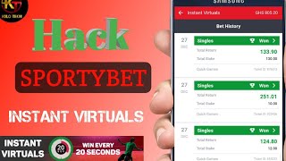 How To Háck Sportybet Instant Virtuals [upl. by Selokcin]