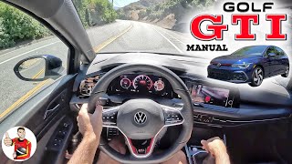 The 2023 VW Golf GTI S Manual is All An Enthusiast Needs POV Drive Review [upl. by Callahan]