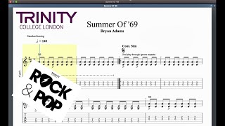 Summer Of 69 Trinity Grade 2 Guitar [upl. by Amol622]