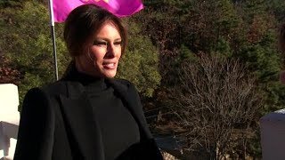 Melania Trump discusses her first year in the White House [upl. by Aneloaup]