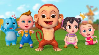 Exercise Time  Head Shoulders Knees and Toes Song  More  Super Sumo Nursery Rhymes amp Kids Songs [upl. by Annuahs171]