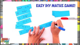 Easy DIY Maths Game [upl. by Franciska]