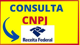 COMO CONSULTAR O CNPJ DE UMA EMPRESA [upl. by Ynhoj]