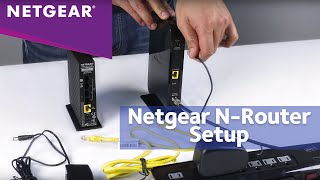 How to Install a NETGEAR Wireless NRouter with the Installation Assistant [upl. by Loveridge]