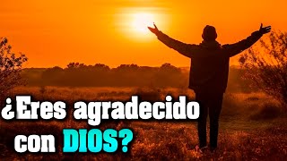 ¿Eres agradecido con DIOS Reflexión del día [upl. by Wulfe]