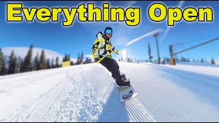 Keystone Opening Day Ski Run [upl. by Einatsed]