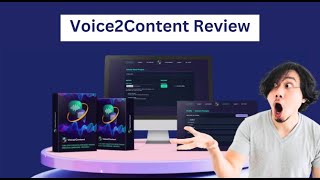 Voice2Content Review and Demo Turns Your Thoughts Into Money Making Marketing Campaigns [upl. by Bluh]