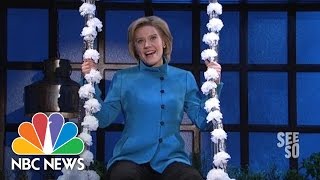 The Evolution of Hillary Clinton According To SNL  NBC News [upl. by Philana]