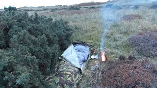 Stealth Camping Low Profile  Dutch Army Hooped Bivvy [upl. by Idona]