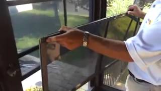 Care amp Cleaning Of The Sunspace WeatherMaster Porch Windows [upl. by Lexis572]