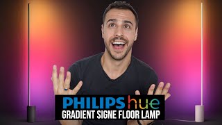 Philips Hue Gradient Signe Floor Lamp amp Timers are BACK  Philips Hue News [upl. by Luci57]