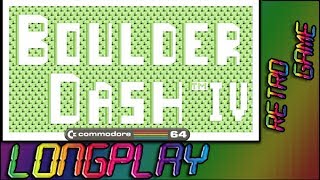 Boulder Dash 4 Longplay C64 60Fps [upl. by Son16]