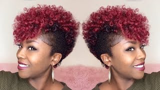 How to Tapered Crochet Mohawk Janet YoYoKalon Hair Super Itchy [upl. by Zaccaria62]