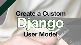 Django Ecommerce Web App Creating user model Admin interface and Database Migrations [upl. by Nwahsem917]