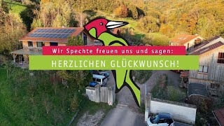 Innovationspreis Lehmbau für Mehrgenerationenprojekt mit Grünspecht Häusern  Wir gratulieren [upl. by Aicatsal]