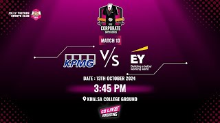 JFSC CSS SEASON 3  MATCH 13  EY vs KPMG [upl. by Heeley193]