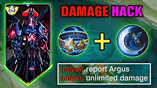 ARGUS NEW UNLIMITED DAMAGE HACK BRO  ARGUS BEST BUILD 2024 [upl. by Ahsinuq]