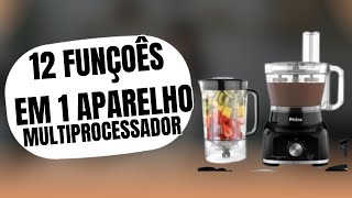 Review completo Multiprocessador 12 em 1 [upl. by Nnahgem]