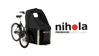 Nihola Cargo  Promovec electric system ENGLISH [upl. by Aseen]