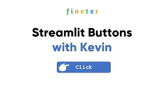 Streamlit Button – An Easy Guide [upl. by Drida]