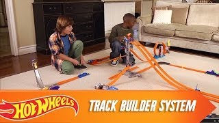 The AllNew Track Builder System  Dare to Connect  HotWheels [upl. by Lemhaj]