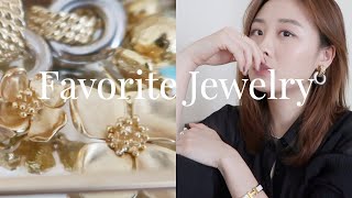 最爱首饰合集  钻戒  婚戒  耳夹  项链  戒指  Favorite Jewelry  Hermes  Tiffany  VCA  Missoma  Adornmonde [upl. by Lattimer726]