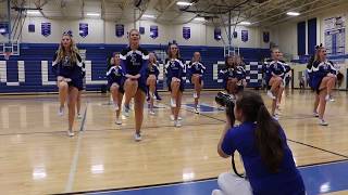 Cheerleaders Homecoming Dance Routine [upl. by Angus]